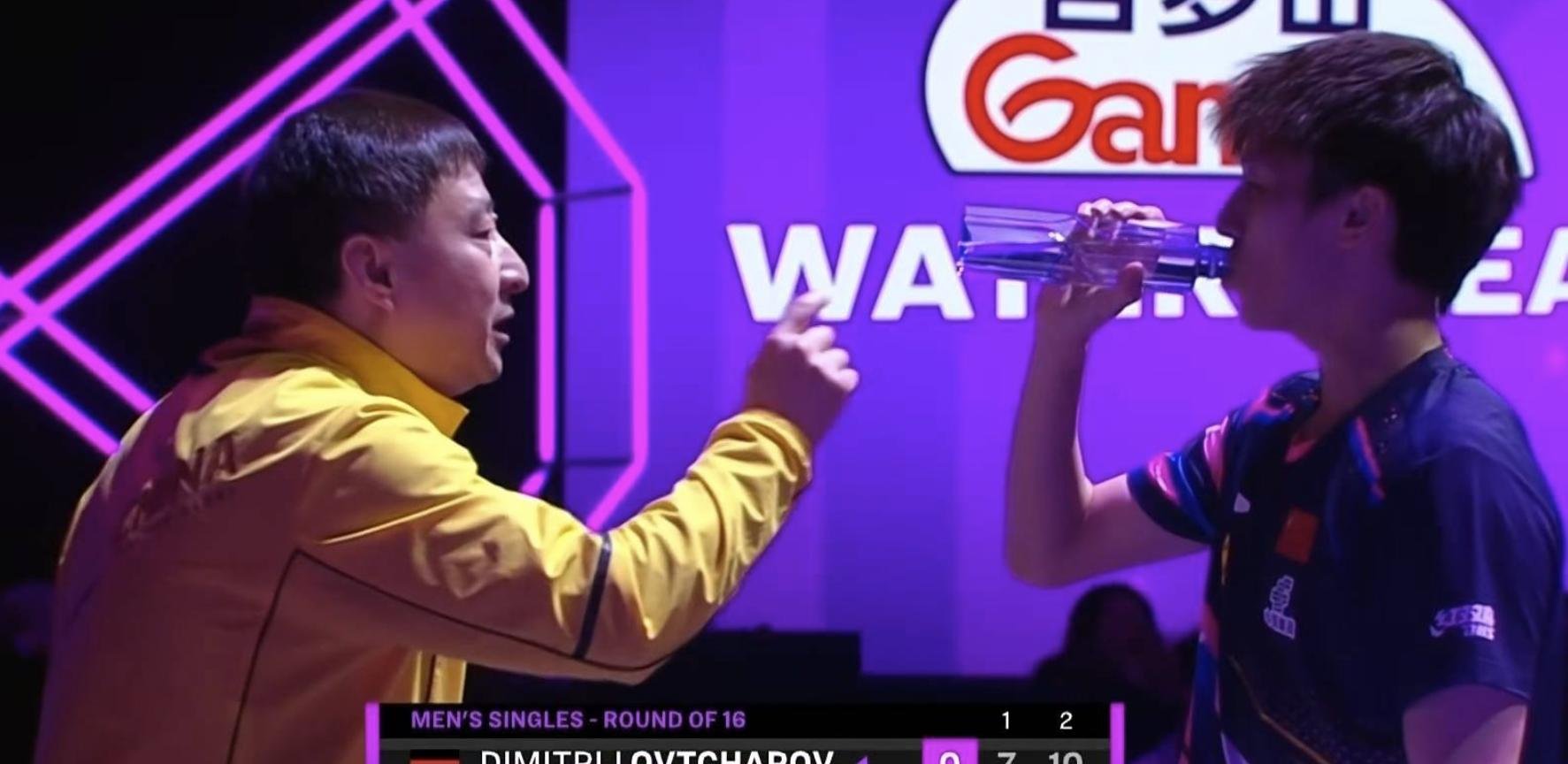 中国乒乓球队翻盘比利时乒乓球队，奥恰洛夫惊艳世界