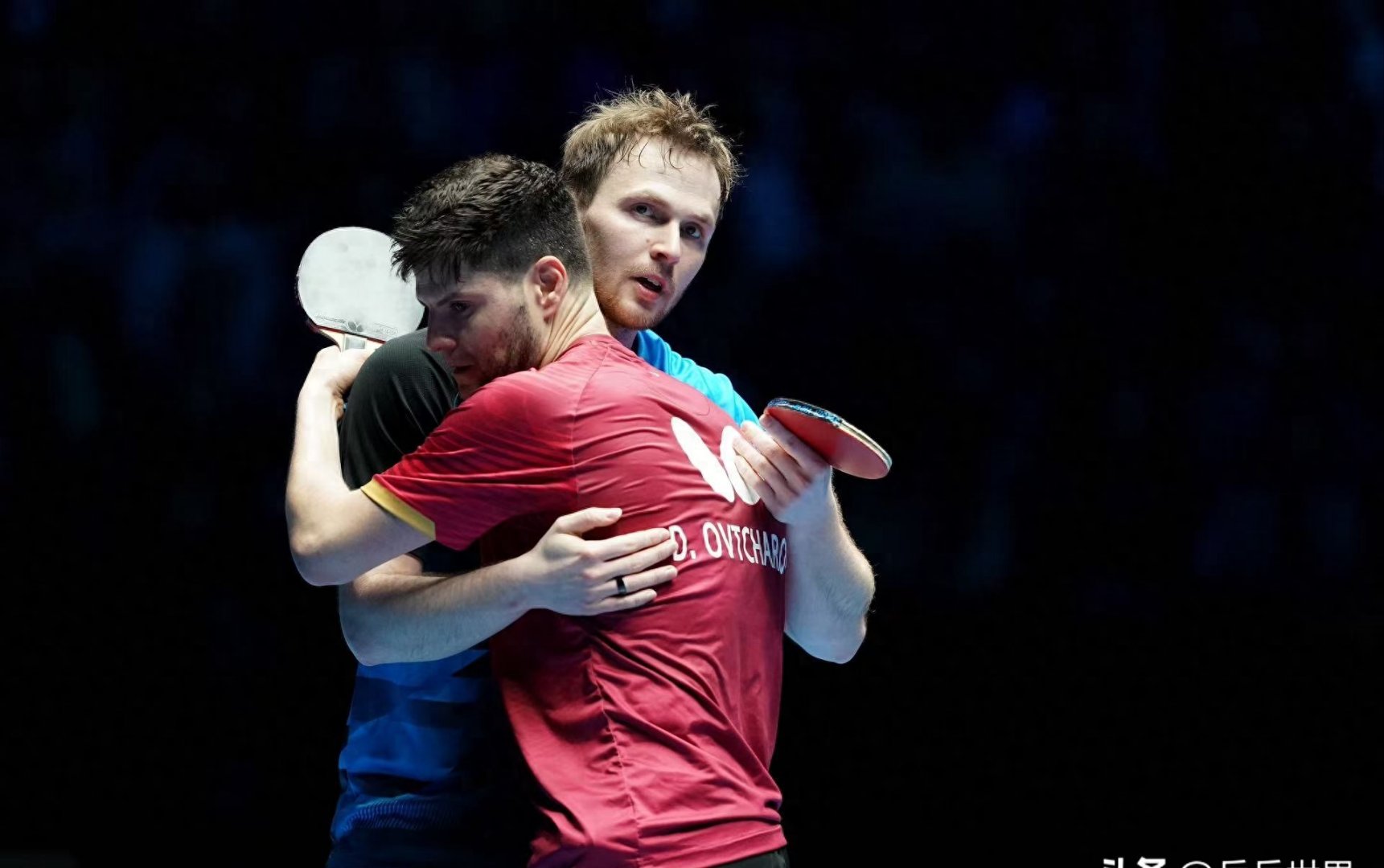 包含奥地利乒乓球队强势法国乒乓球队，奥恰洛夫爆发神勇的词条